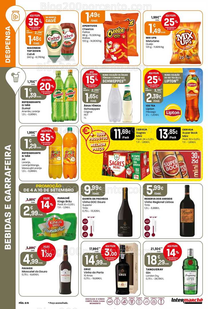 Antevisão Folheto INTERMARCHÉ Mini Promoções de 4 a 10 setembro
