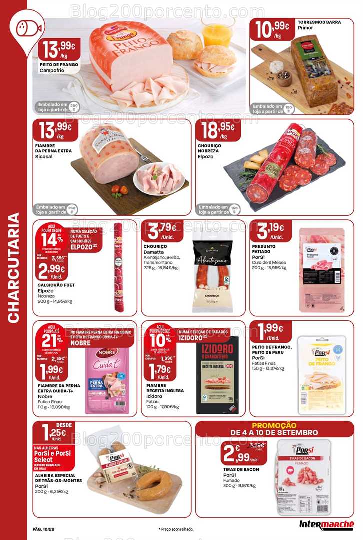 Antevisão Folheto INTERMARCHÉ Super Promoções de 4 a 10 setembro