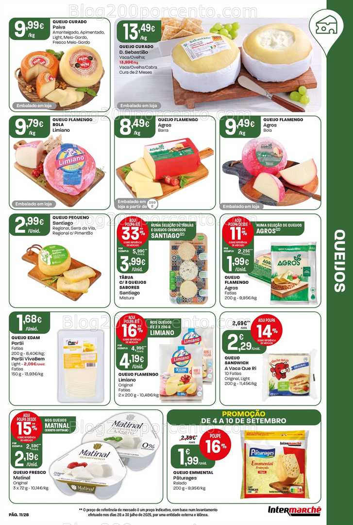 Antevisão Folheto INTERMARCHÉ Super Promoções de 4 a 10 setembro