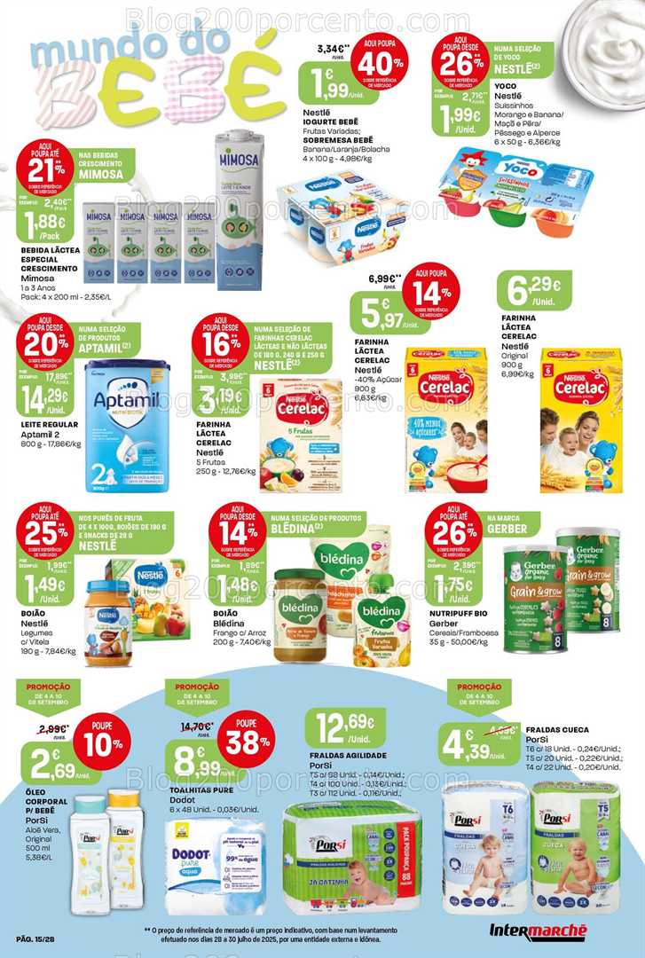 Antevisão Folheto INTERMARCHÉ Super Promoções de 4 a 10 setembro