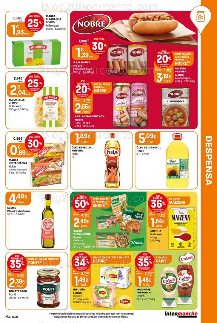 Antevisão Folheto INTERMARCHÉ Super Promoções de 4 a 10 setembro