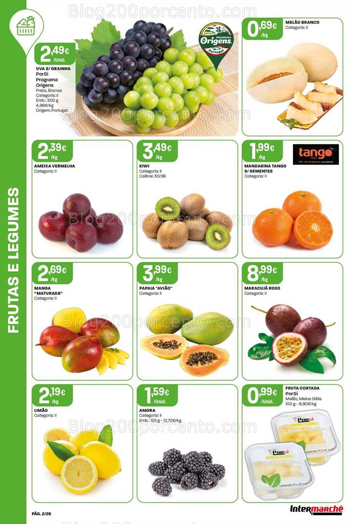 Antevisão Folheto INTERMARCHÉ Super Promoções de 4 a 10 setembro