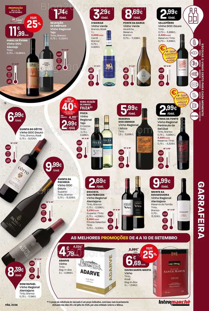 Antevisão Folheto INTERMARCHÉ Super Promoções de 4 a 10 setembro