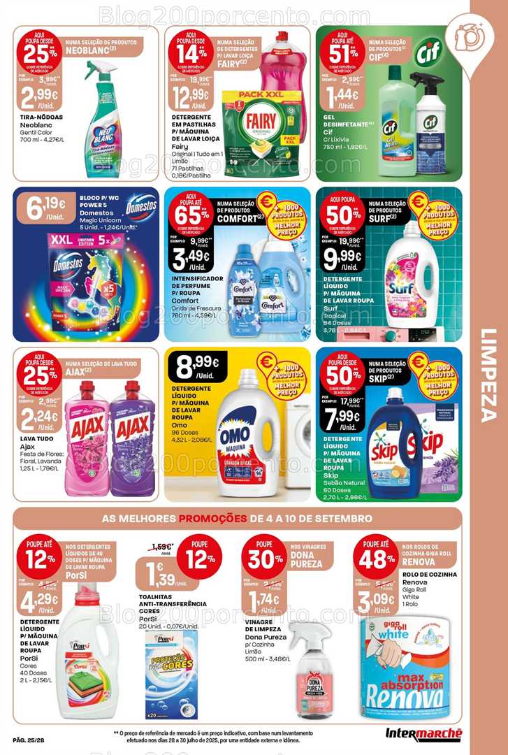 Antevisão Folheto INTERMARCHÉ Super Promoções de 4 a 10 setembro
