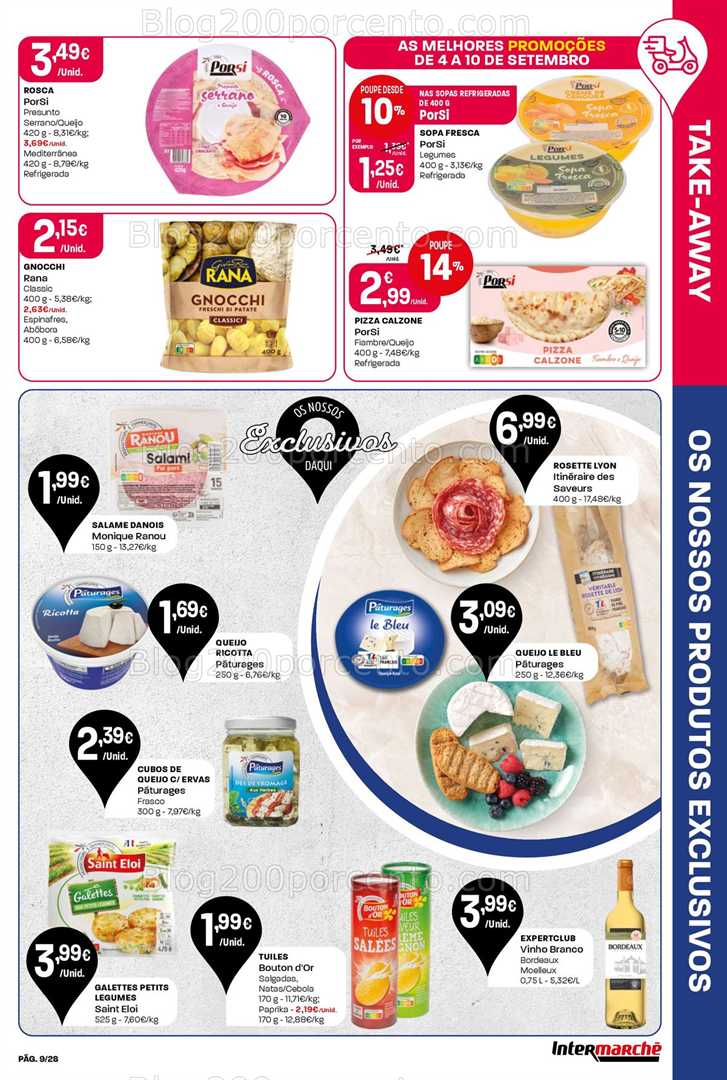 Antevisão Folheto INTERMARCHÉ Super Promoções de 4 a 10 setembro