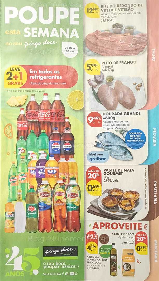 Antevisão Folheto PINGO DOCE Super Promoções de 2 a 8 setembro