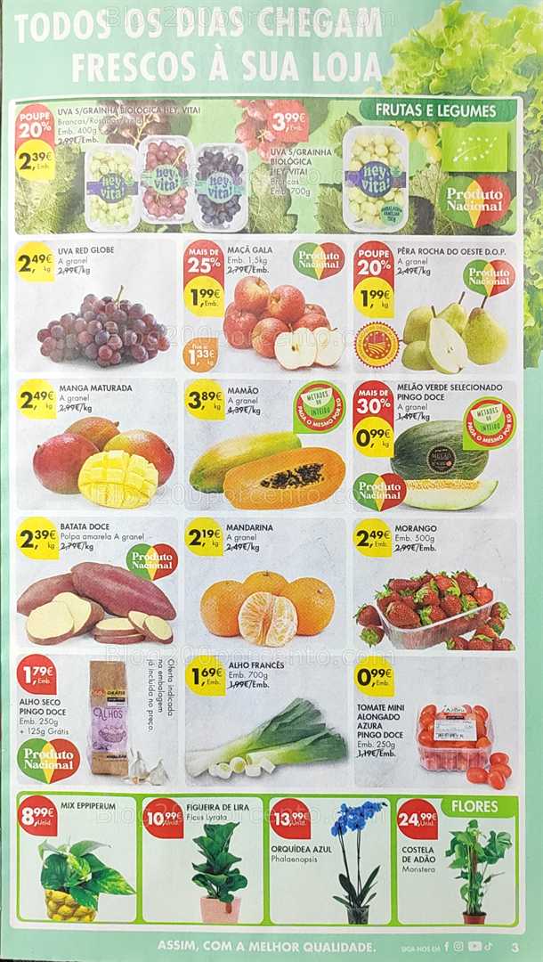 Antevisão Folheto PINGO DOCE Promoções de 9 a 15 setembro