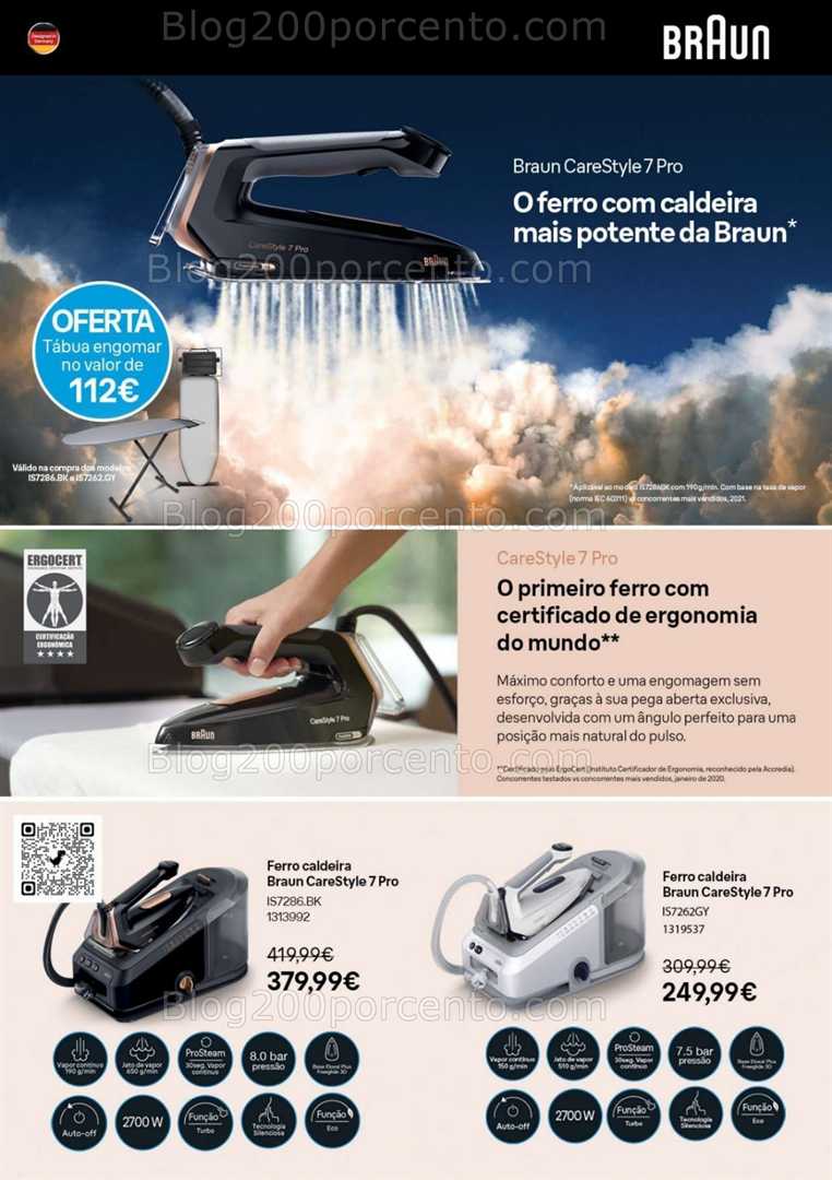 Antevisão Folheto RADIO POPULAR Cuidado da Roupa Promoções de 1 a 15 setembro