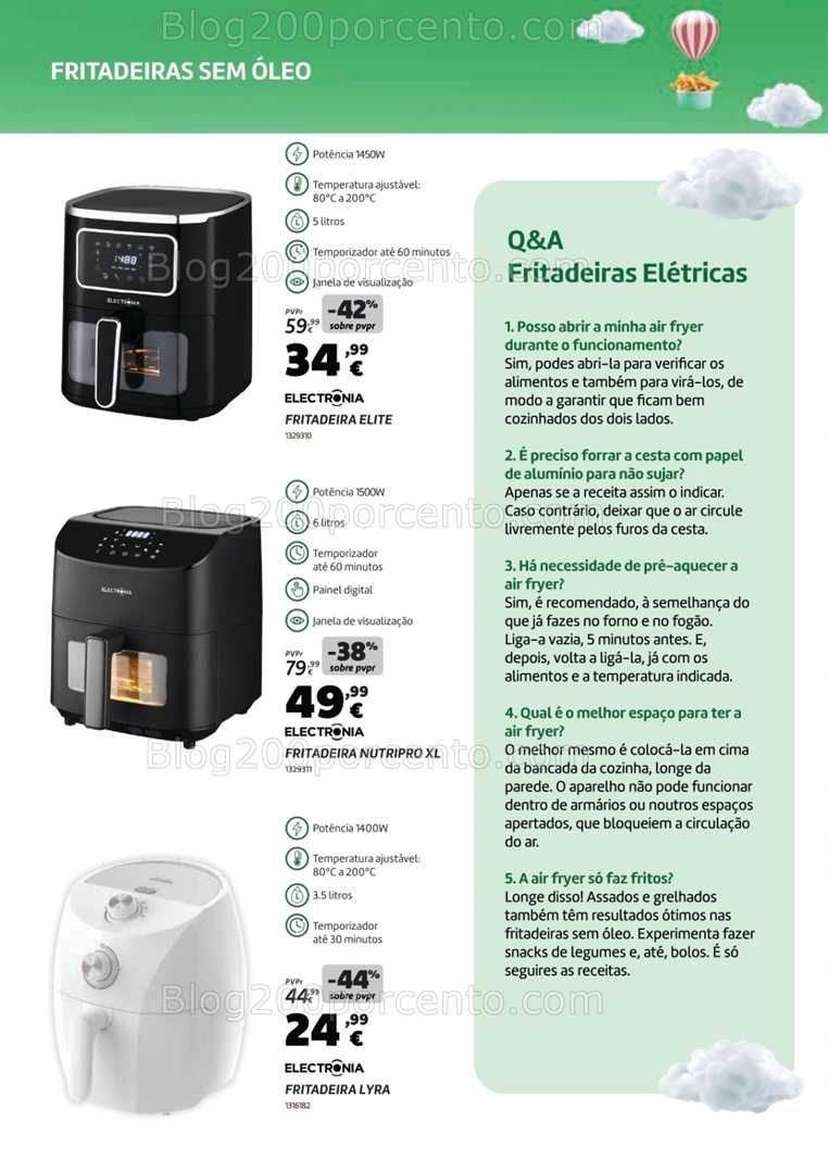 Antevisão Folheto RADIO POPULAR Especial Fritadeiras Promoções até 30 setembro
