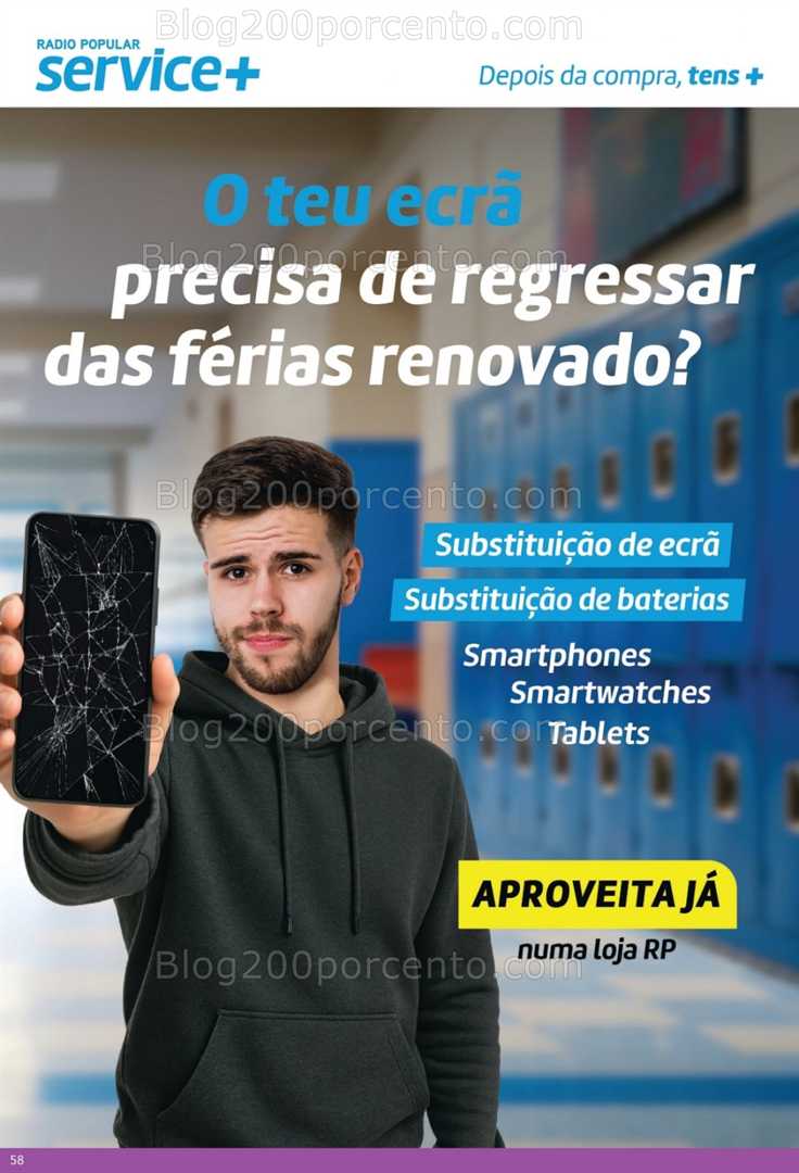 Antevisão Folheto RADIO POPULAR Especial Regresso às Aulas - 2 a 30 setembro
