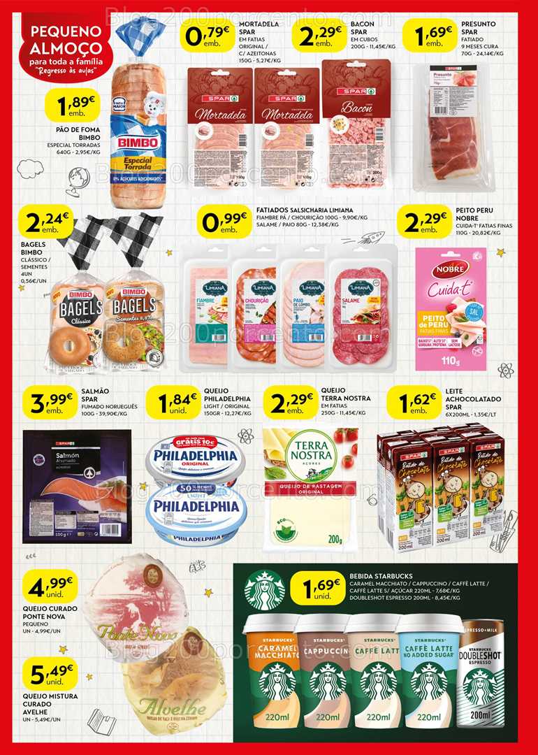 Antevisão Folheto SPAR Promoções de 2 a 14 setembro