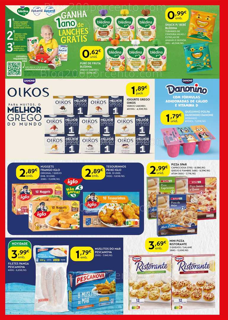 Antevisão Folheto SPAR Promoções de 2 a 14 setembro