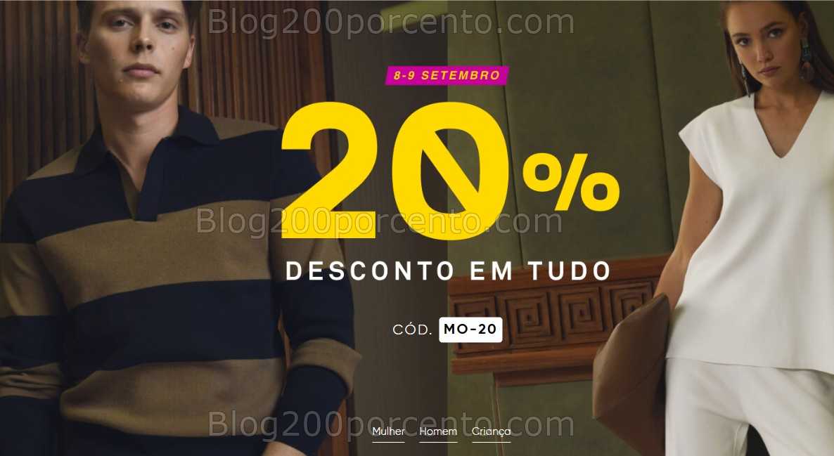 Avistamento 20% desconto MODALFA Promoções de 8 e 9 setembro