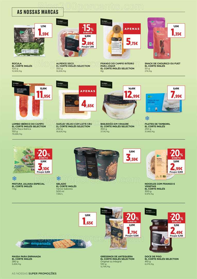 Antevisão Folheto EL CORTE INGLÉS Promoções de 19 setembro a 2 outubro