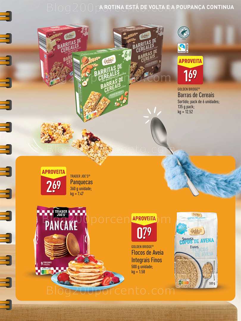 Antevisão Folheto ALDI Regresso às Aulas Promoções a partir de 12 setembro