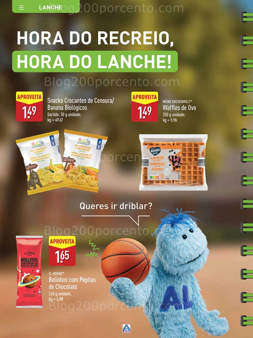 Antevisão Folheto ALDI Regresso às Aulas Promoções a partir de 12 setembro