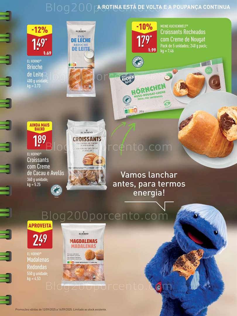 Antevisão Folheto ALDI Regresso às Aulas Promoções a partir de 12 setembro