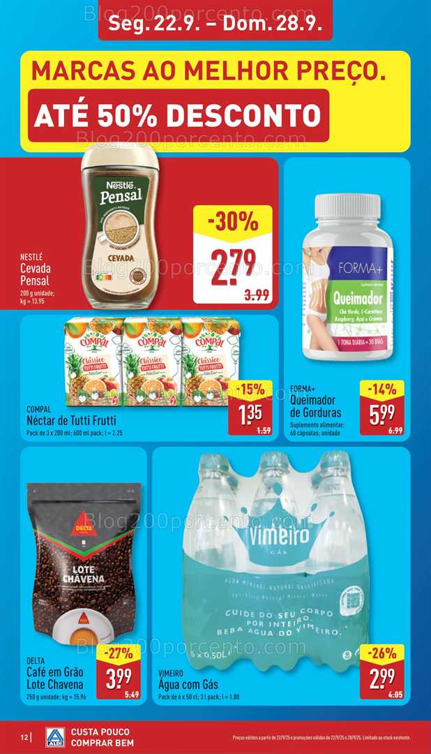 Antevisão Folheto ALDI Promoções de 22 a 28 setembro