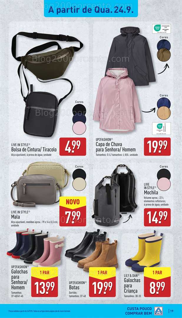 Antevisão Folheto ALDI Promoções de 22 a 28 setembro