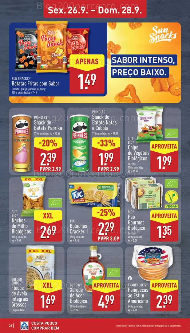 Antevisão Folheto ALDI Promoções de 22 a 28 setembro