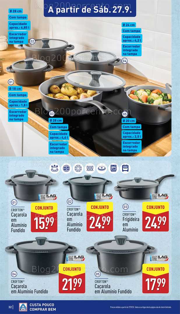 Antevisão Folheto ALDI Promoções de 22 a 28 setembro