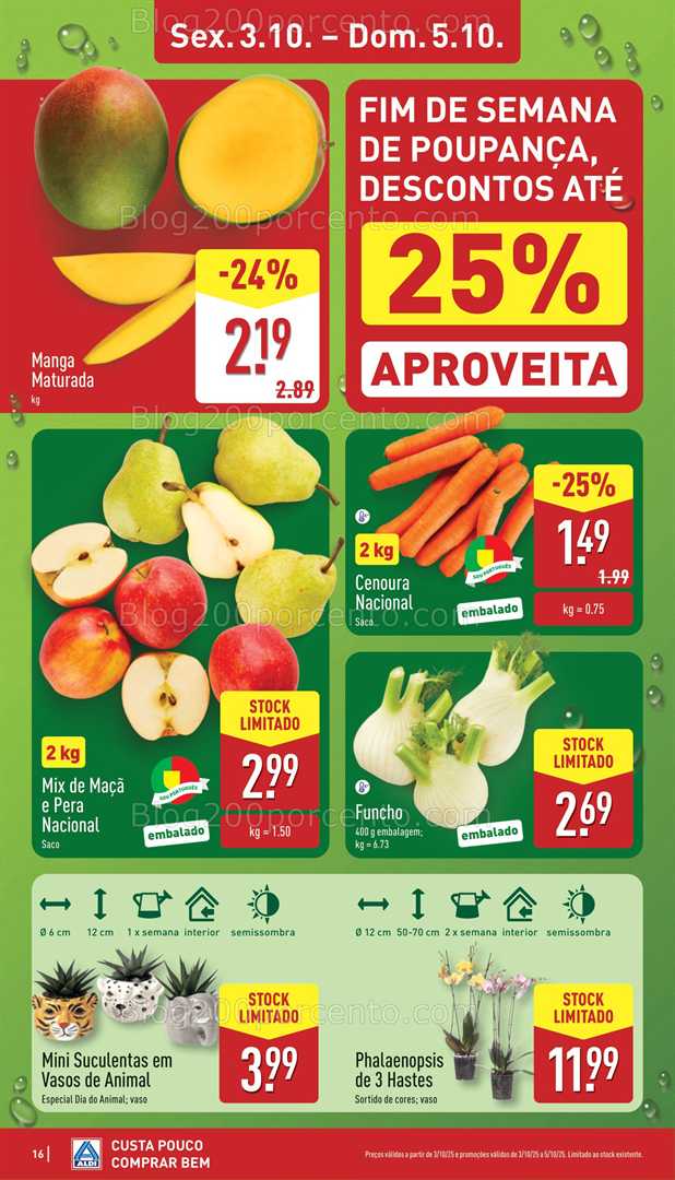 Antevisão Folheto ALDI Promoções de 29 setembro a 5 outubro