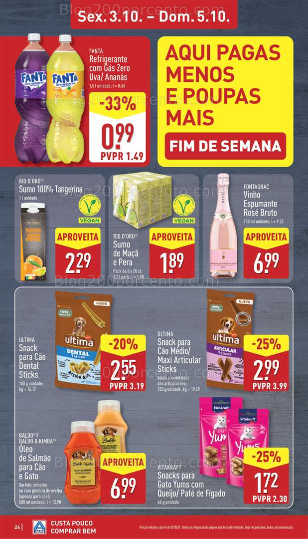 Antevisão Folheto ALDI Promoções de 29 setembro a 5 outubro