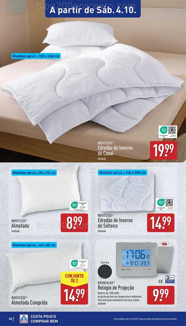 Antevisão Folheto ALDI Promoções de 29 setembro a 5 outubro