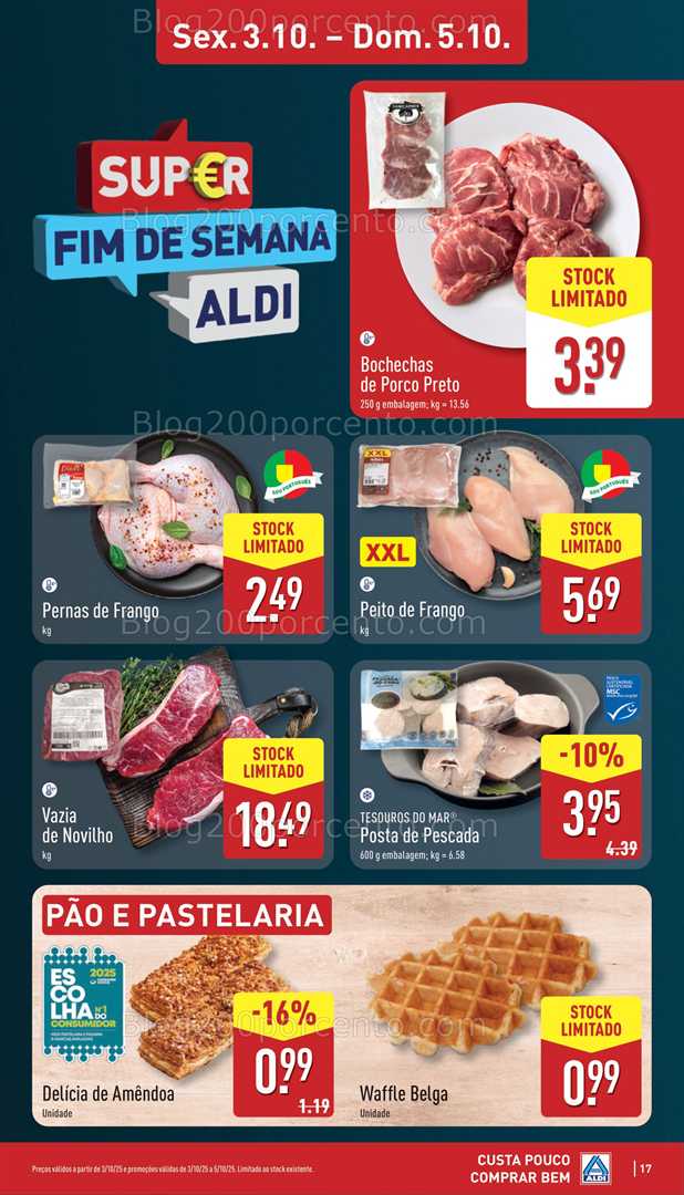 Antevisão Folheto ALDI Bazar Promoções de 1 a 5 outubro