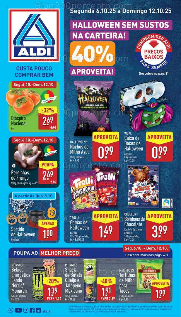 Antevisão Folheto ALDI Promoções de 6 a 12 outubro - Edição Digital