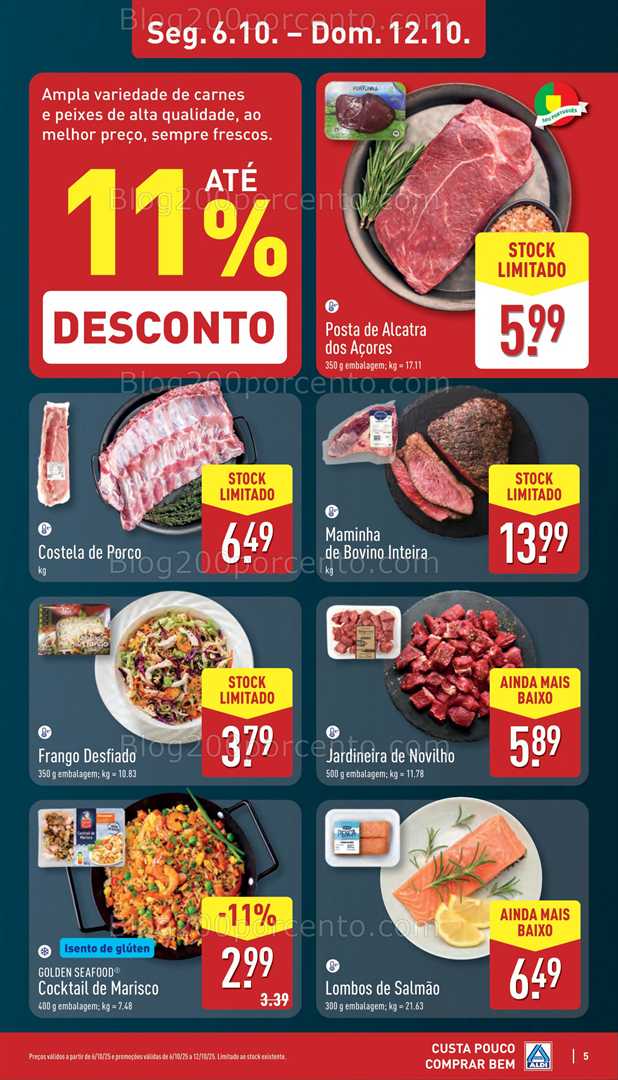 Antevisão Folheto ALDI Promoções de 6 a 12 outubro - Edição Digital