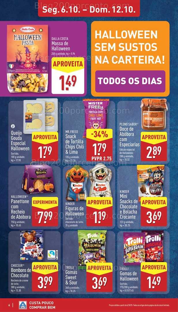 Antevisão Folheto ALDI Promoções de 6 a 12 outubro - Edição Digital
