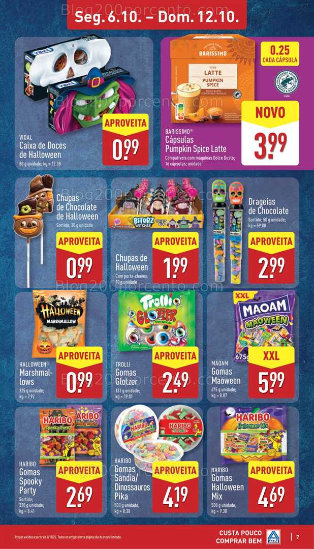 Antevisão Folheto ALDI Promoções de 6 a 12 outubro - Edição Digital