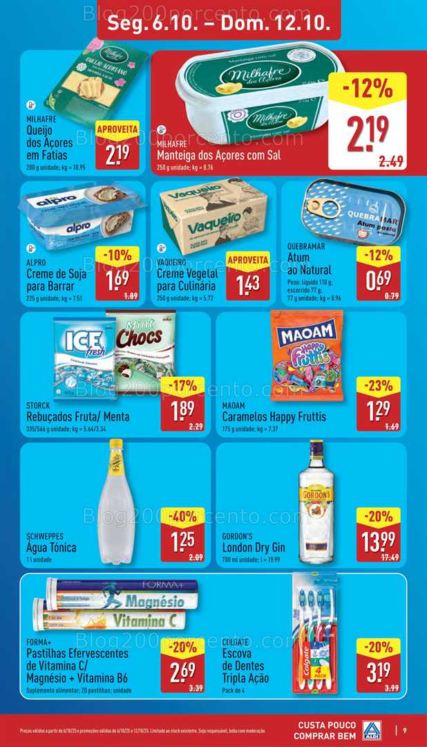 Antevisão Folheto ALDI Promoções de 6 a 12 outubro - Edição Digital