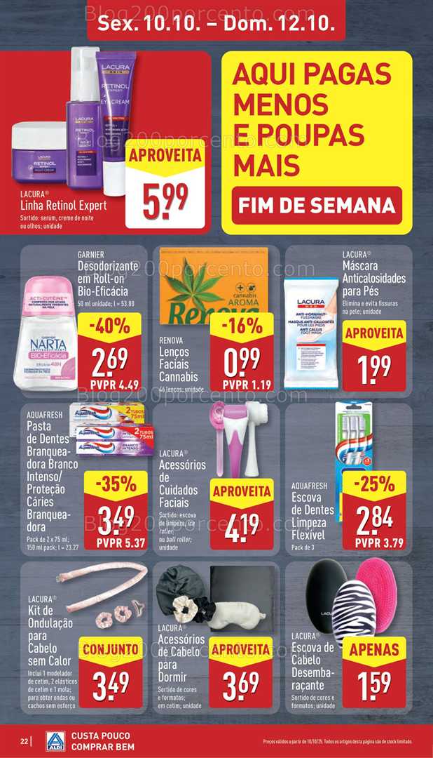 Antevisão Folheto ALDI Promoções de 6 a 12 outubro - Edição Digital