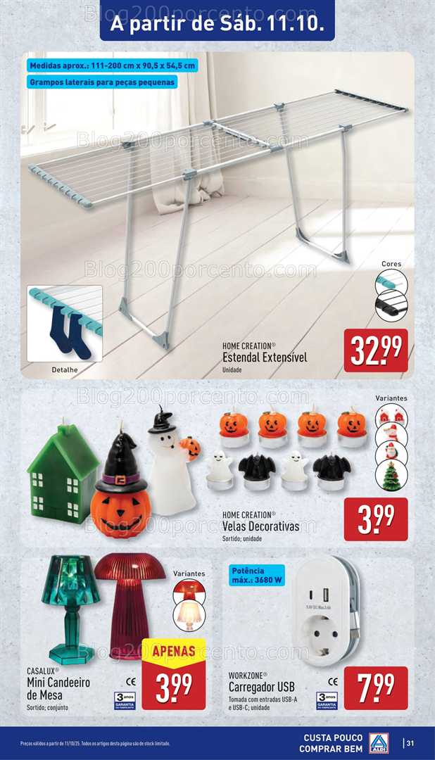 Antevisão Folheto ALDI Promoções de 6 a 12 outubro - Edição Digital