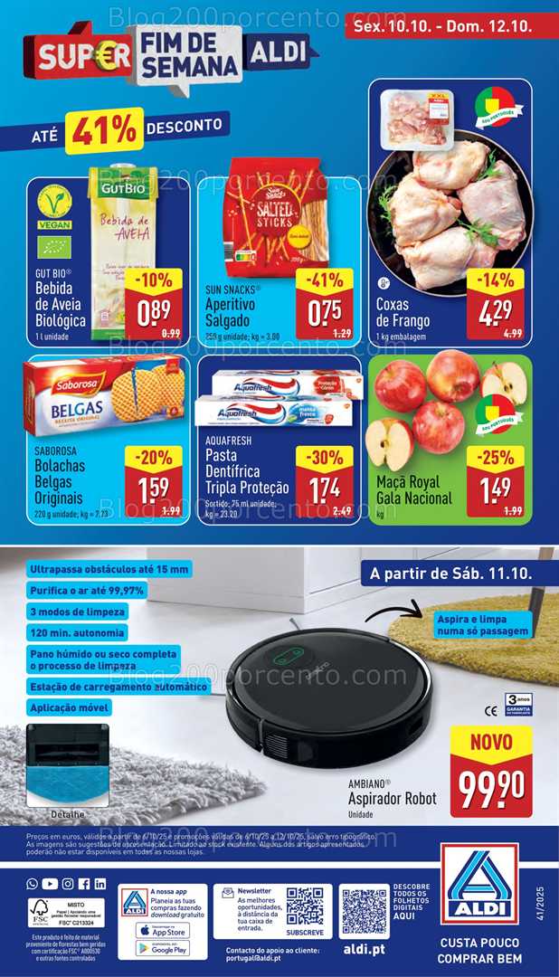 Antevisão Folheto ALDI Promoções de 6 a 12 outubro - Edição Digital