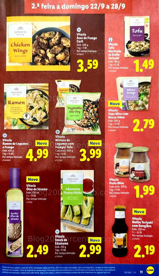 Antevisão Folheto LIDL Promoções de 22 a 28 setembro