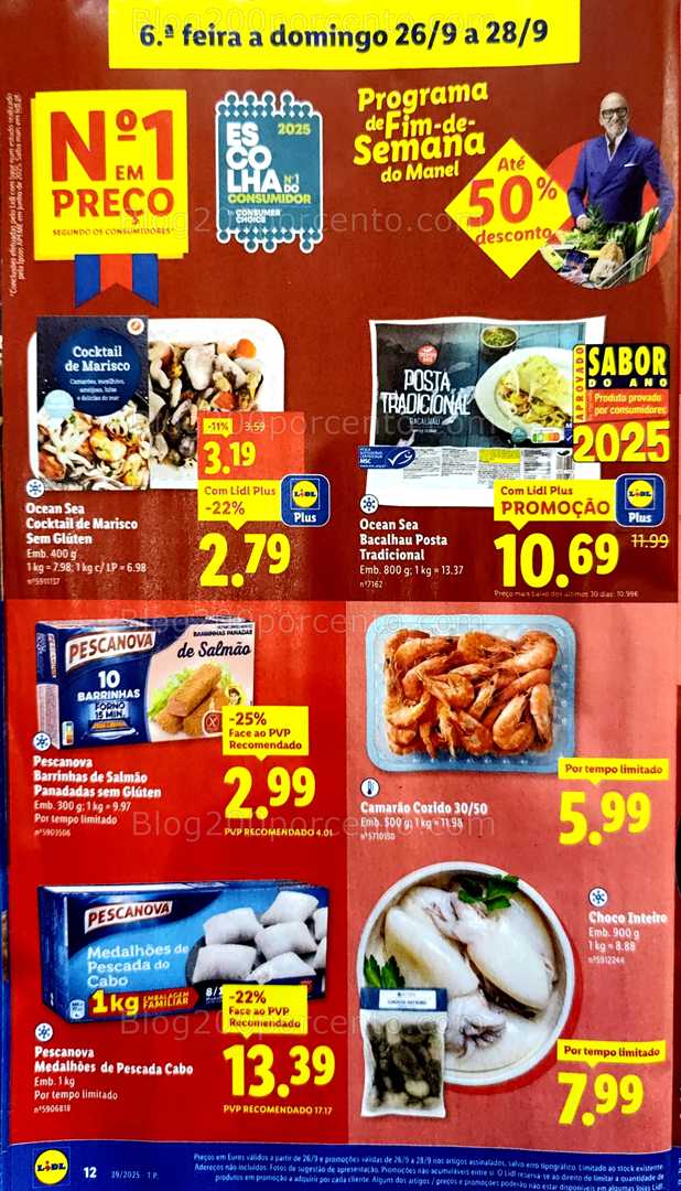 Antevisão Folheto LIDL Promoções de 22 a 28 setembro