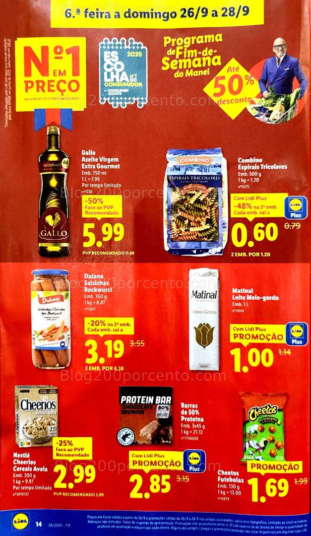 Antevisão Folheto LIDL Promoções de 22 a 28 setembro