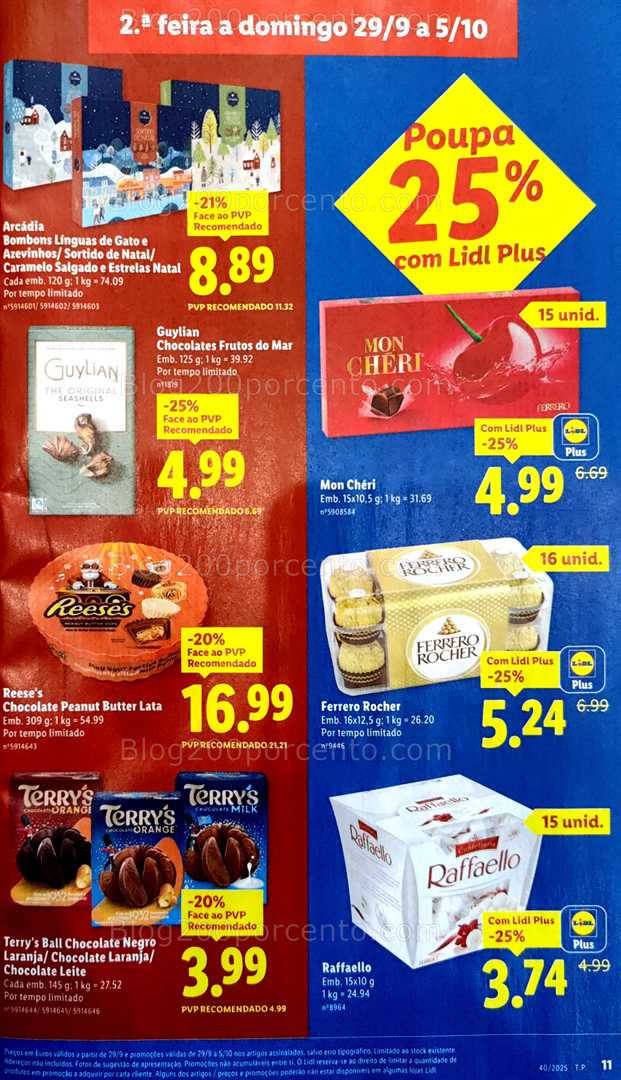 Antevisão Folheto LIDL Promoções de 29 setembro a 5 outubro