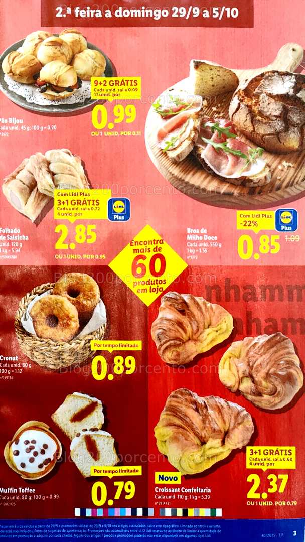 Antevisão Folheto LIDL Promoções de 29 setembro a 5 outubro
