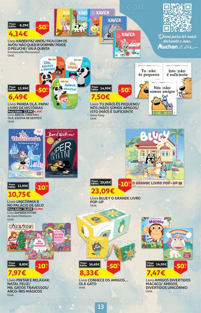 Antevisão Folheto AUCHAN Natal + Promoções de 2 a 15 outubro