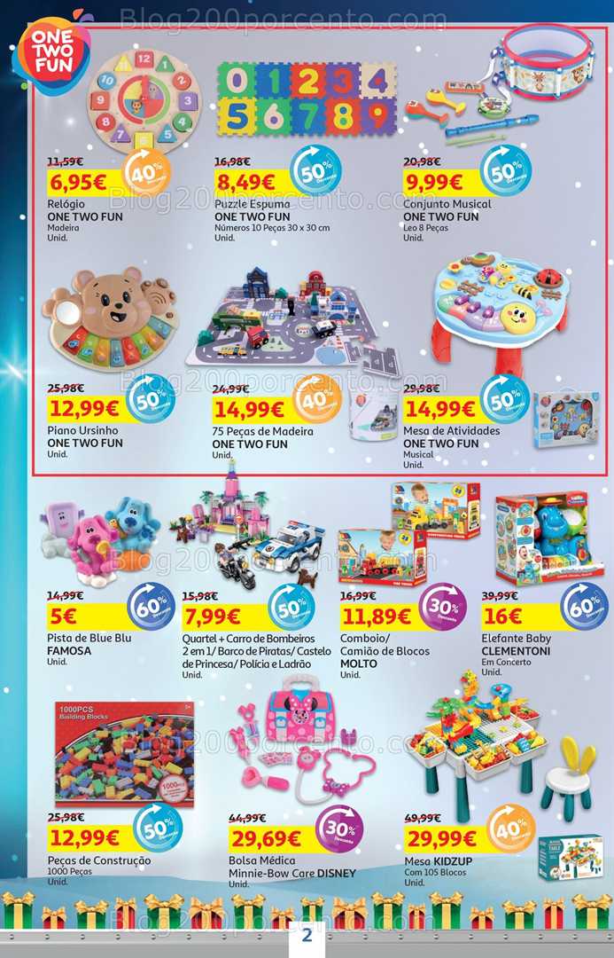 Antevisão Folheto AUCHAN Natal + Promoções de 2 a 15 outubro