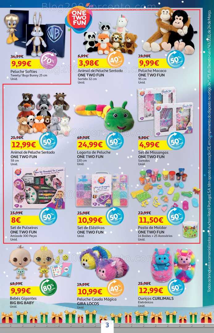 Antevisão Folheto AUCHAN Natal + Promoções de 2 a 15 outubro