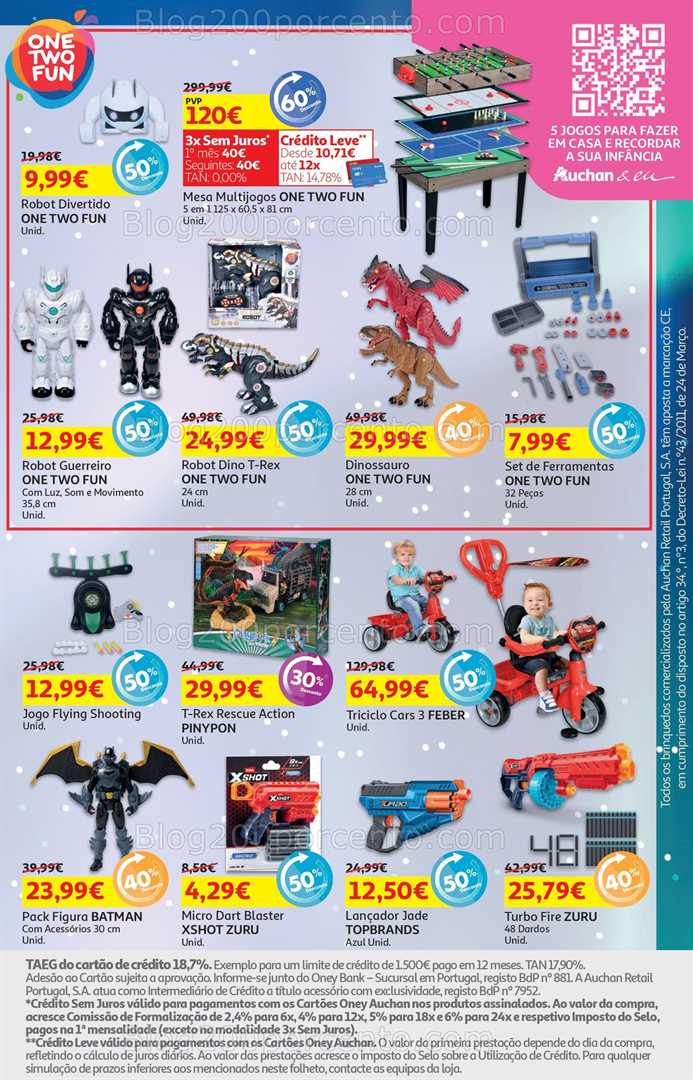 Antevisão Folheto AUCHAN Natal + Promoções de 2 a 15 outubro
