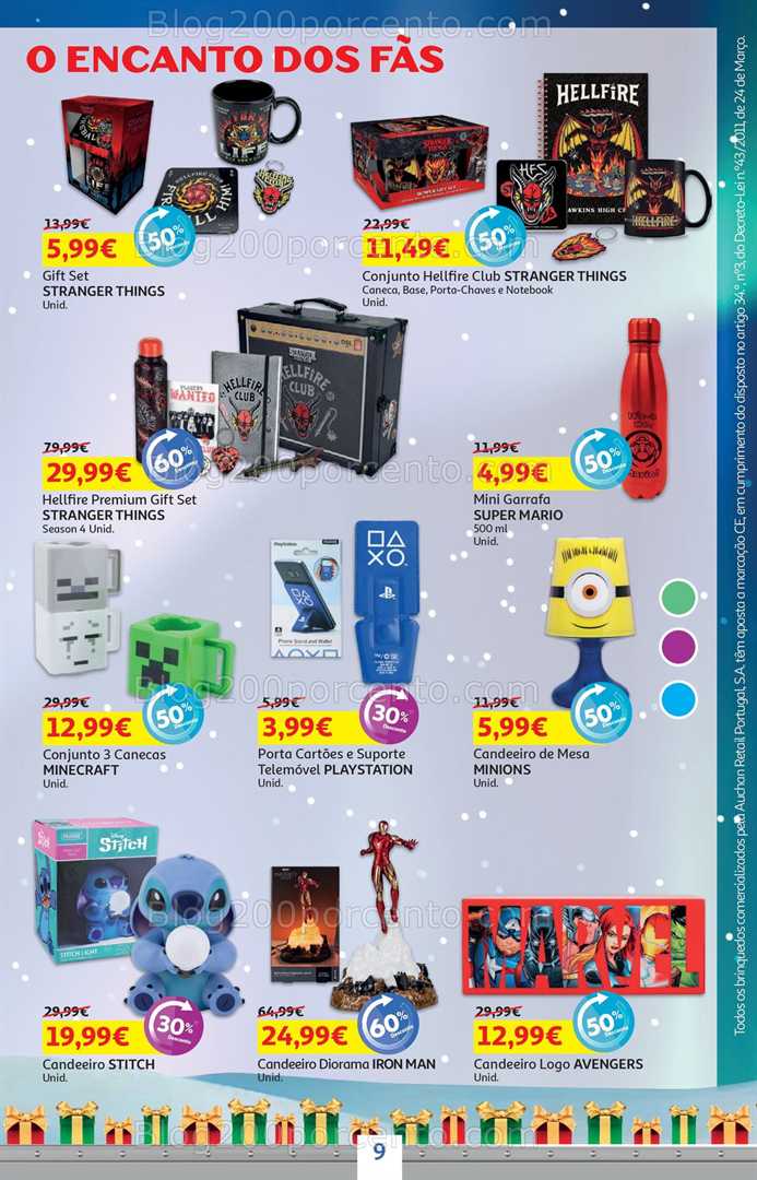 Antevisão Folheto AUCHAN Natal + Promoções de 2 a 15 outubro