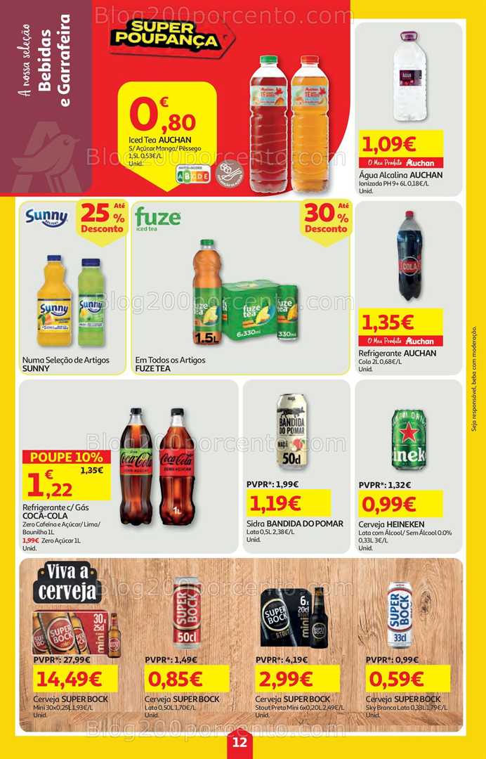 Antevisão Folheto MINIPREÇO - AUCHAN Promoções de 2 a 8 outubro