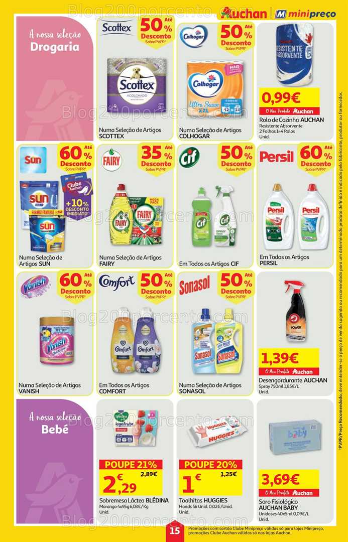 Antevisão Folheto MINIPREÇO - AUCHAN Promoções de 2 a 8 outubro