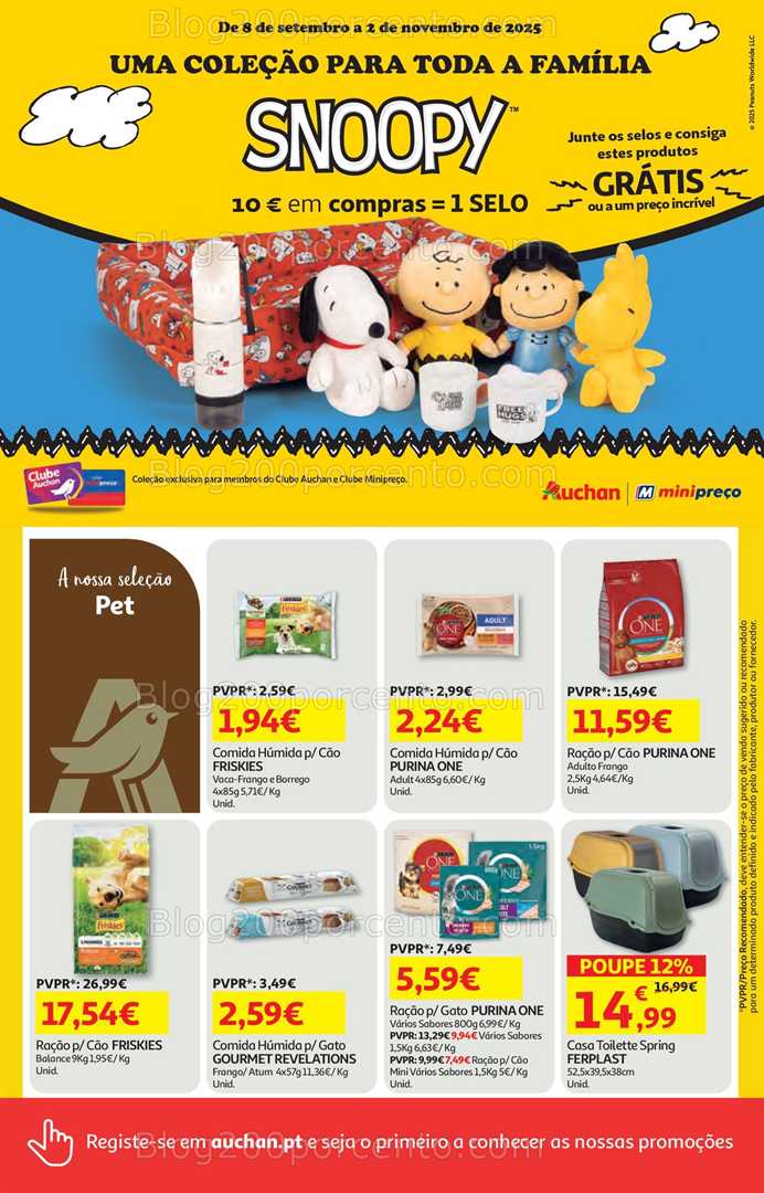 Antevisão Folheto MINIPREÇO - AUCHAN Promoções de 2 a 8 outubro